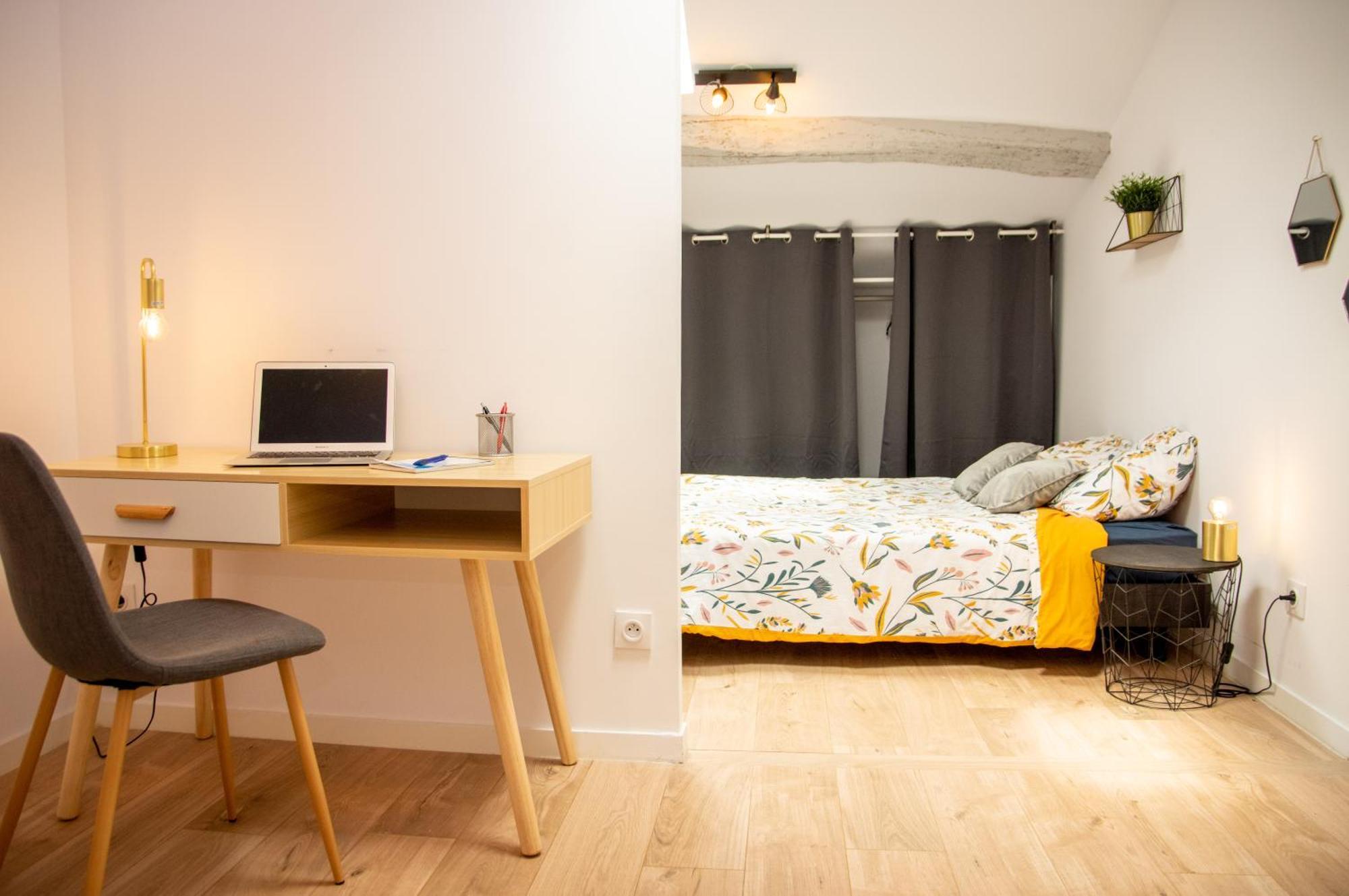 Duplex Cocoon - 10 Min De Blaye - 20 Min Cnpe - Wifi - Tv Hd Apartment Saint-Seurin-de-Cursac Exterior foto