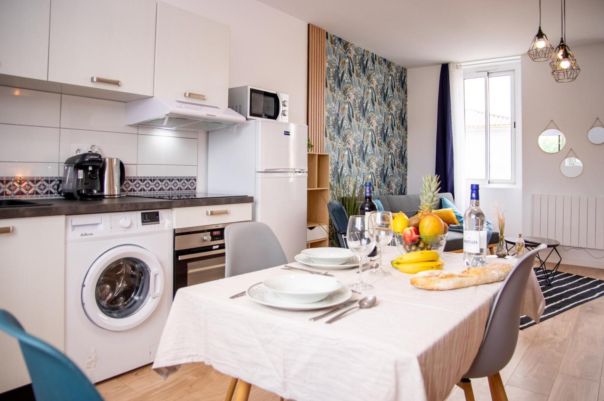Duplex Cocoon - 10 Min De Blaye - 20 Min Cnpe - Wifi - Tv Hd Apartment Saint-Seurin-de-Cursac Exterior foto